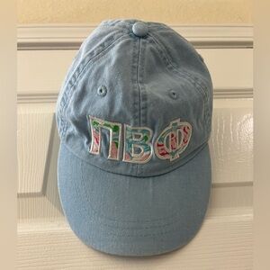 Pi Beta Phi Lily Pulitzer Embroidered Hat